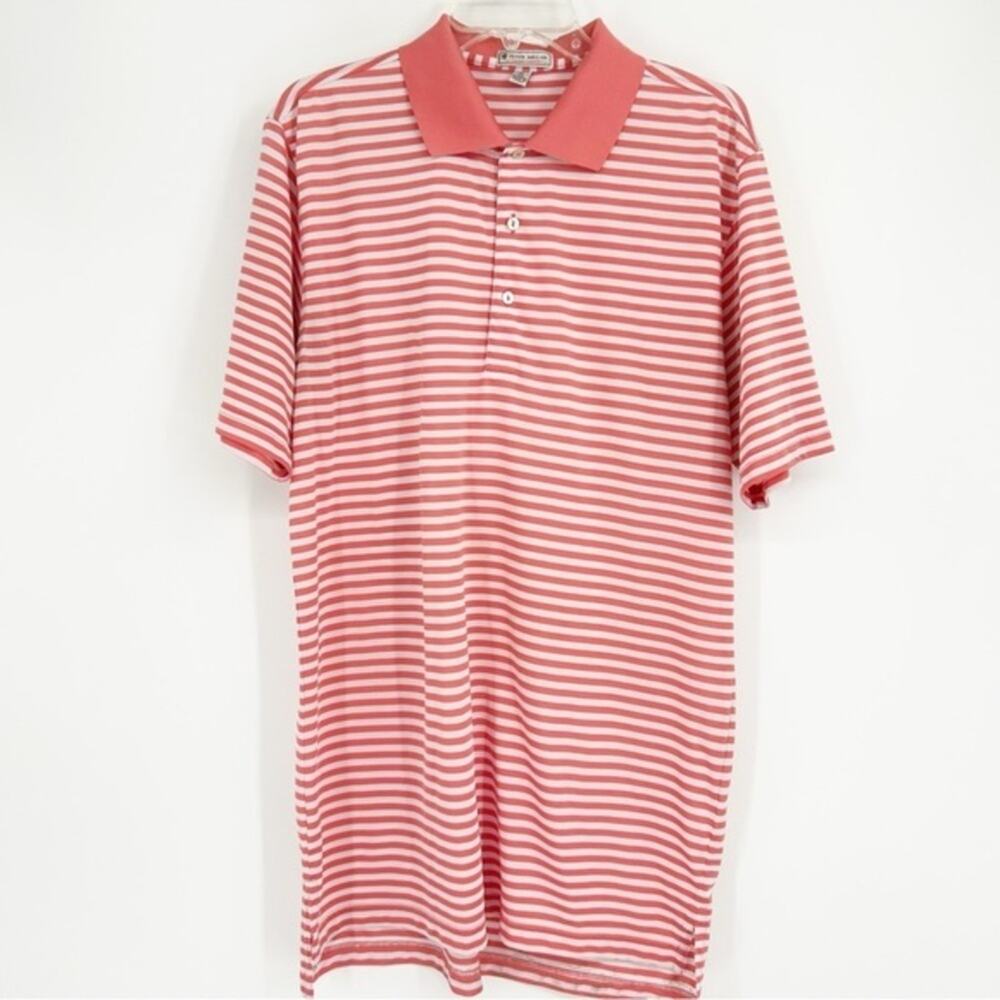 Peter Millar Summer Comfort‎ Golf Polo Shortsleeve Shirt Size XL